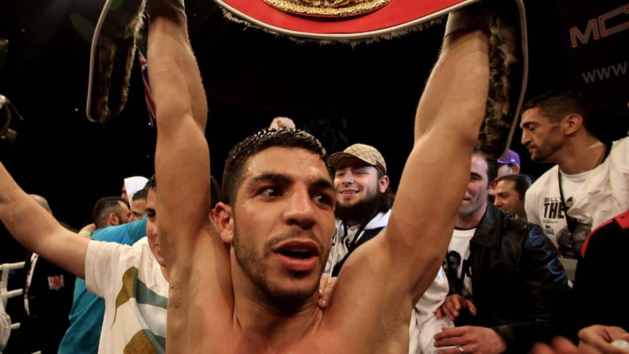 Australian Featherweight boxer Billy Dib