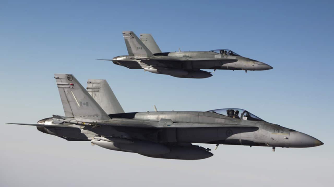 Canadian CF/18 Hornets