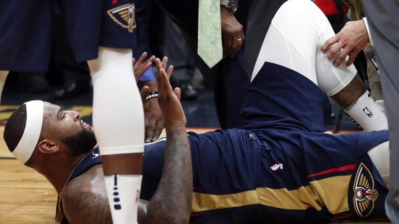 New Orleans Pelicans centre DeMarcus Cousins