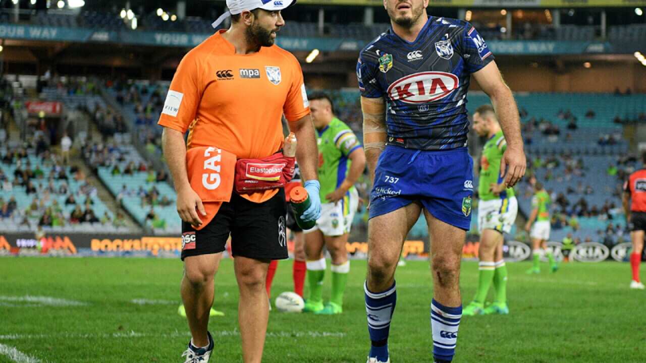 Josh Reynolds of the Bulldogs