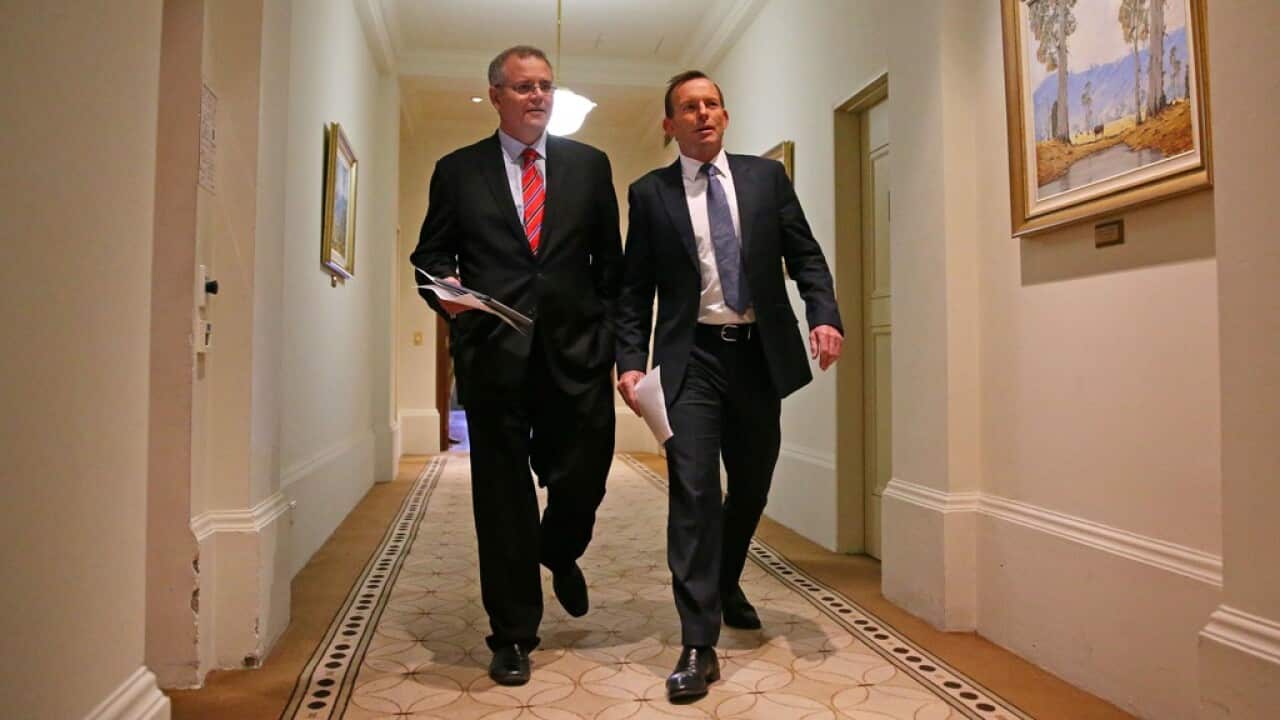 Tony Abbott and Scott Morrsion