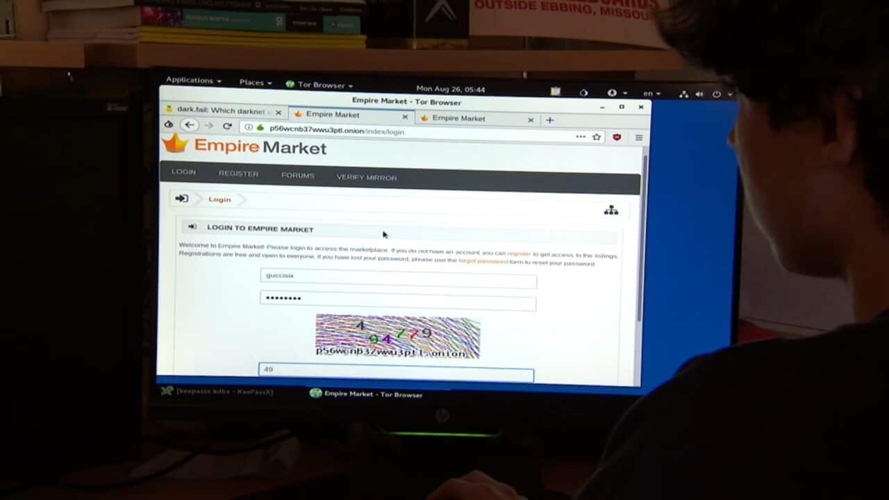 Edward first bought drugs off the dark web using cryptocurrency when he was 13.