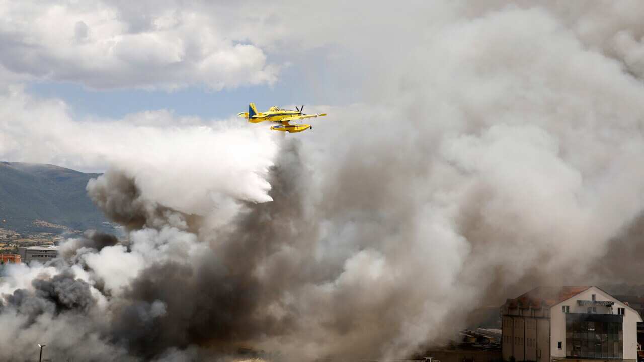 North Macedonia Fire