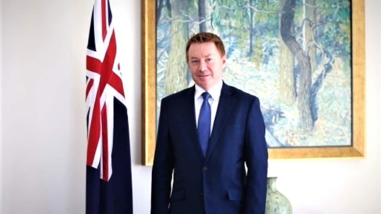 Australian Ambassador to the Philippines, Ambassador-designate Marc Innes-Brown PSM.