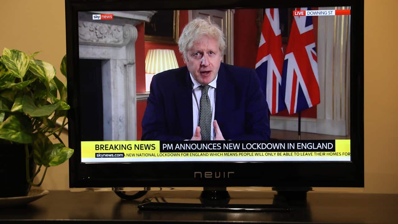 Boris Johnson outlines new lockdown for England in a televised address to the nation.