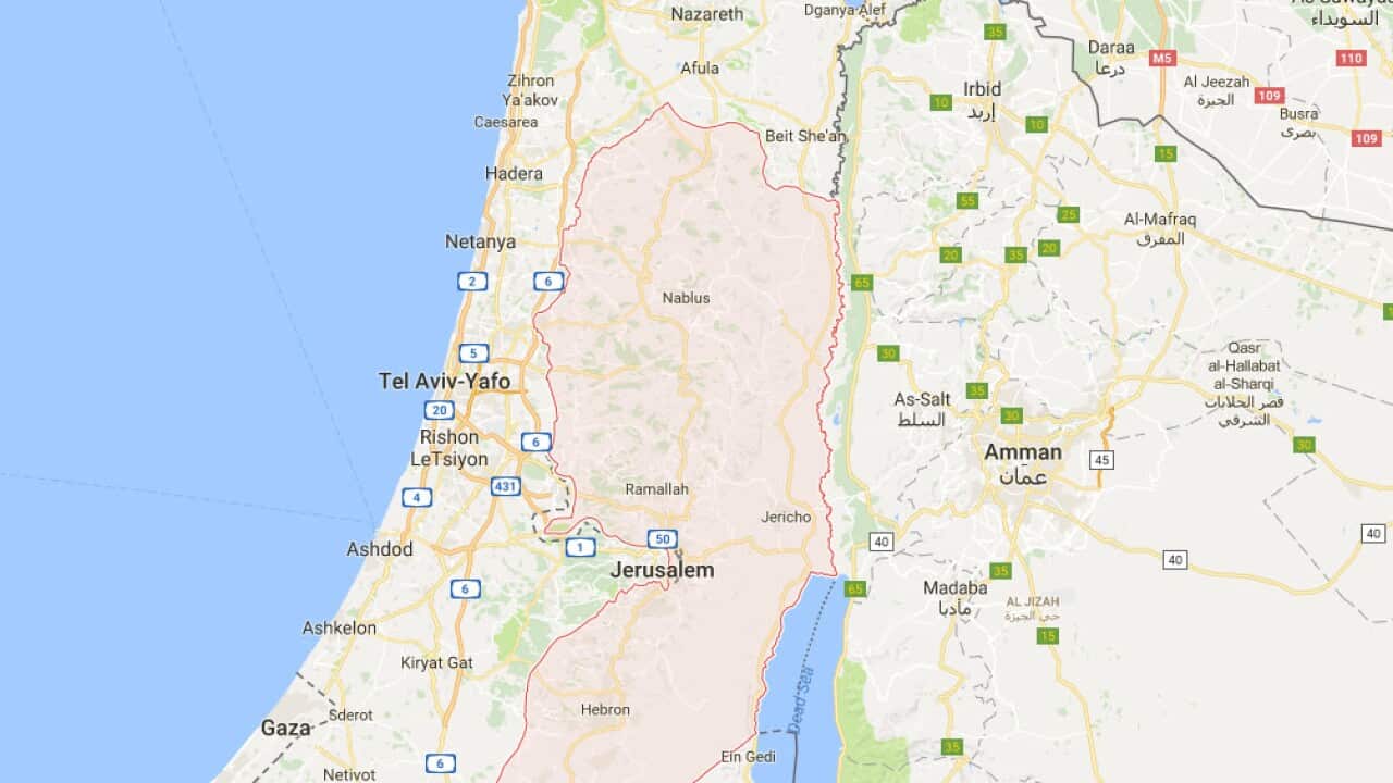 Google Maps receives criticism for omitting the labels 'West Bank' and Gaza'.