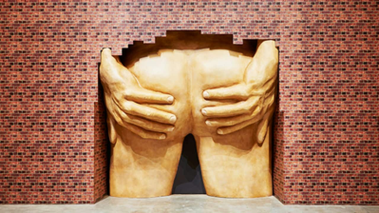 Anthea Hamilton's Project for Door (After Gaetano Pesce)