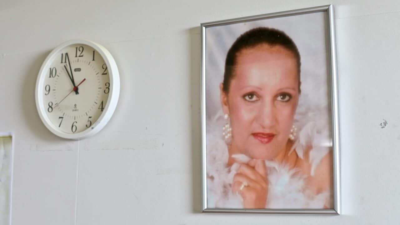 A portrait of Mary-Ellen Passmore in better times