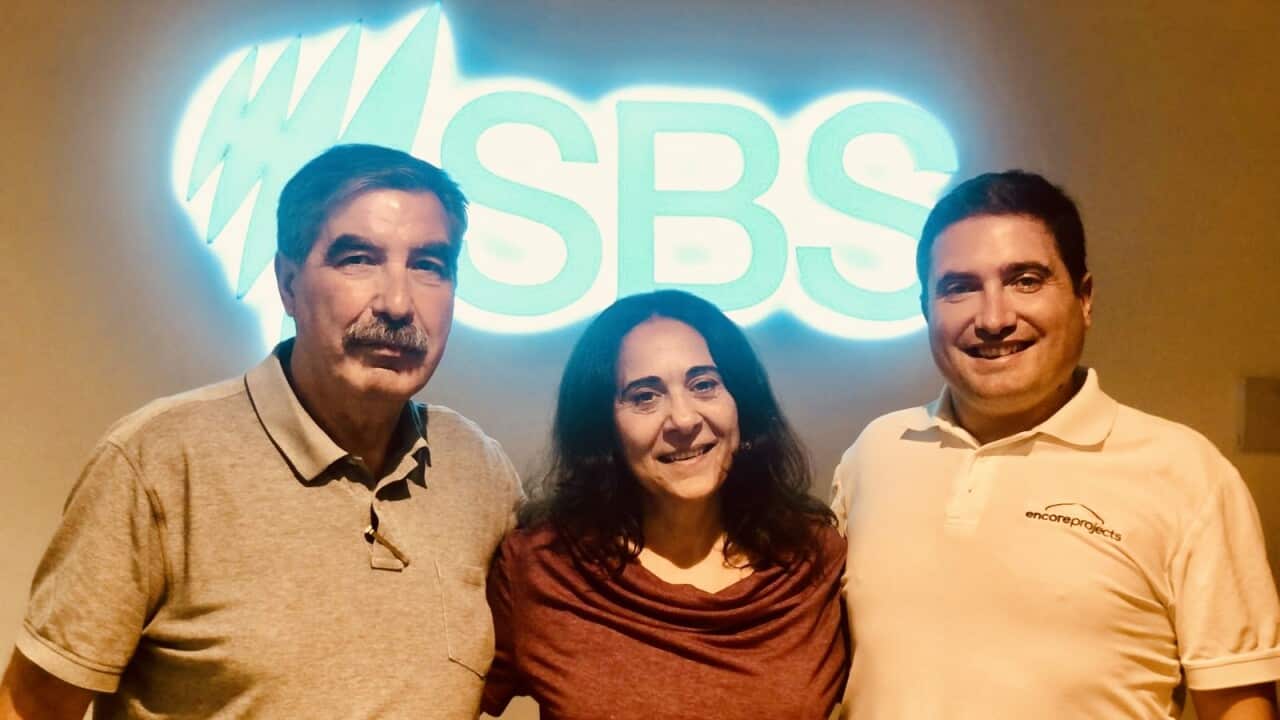 Gli architetti Carlo Corallo e Cinzia di Renzo, insieme all'imprenditore edile Alberto Sebastiani.