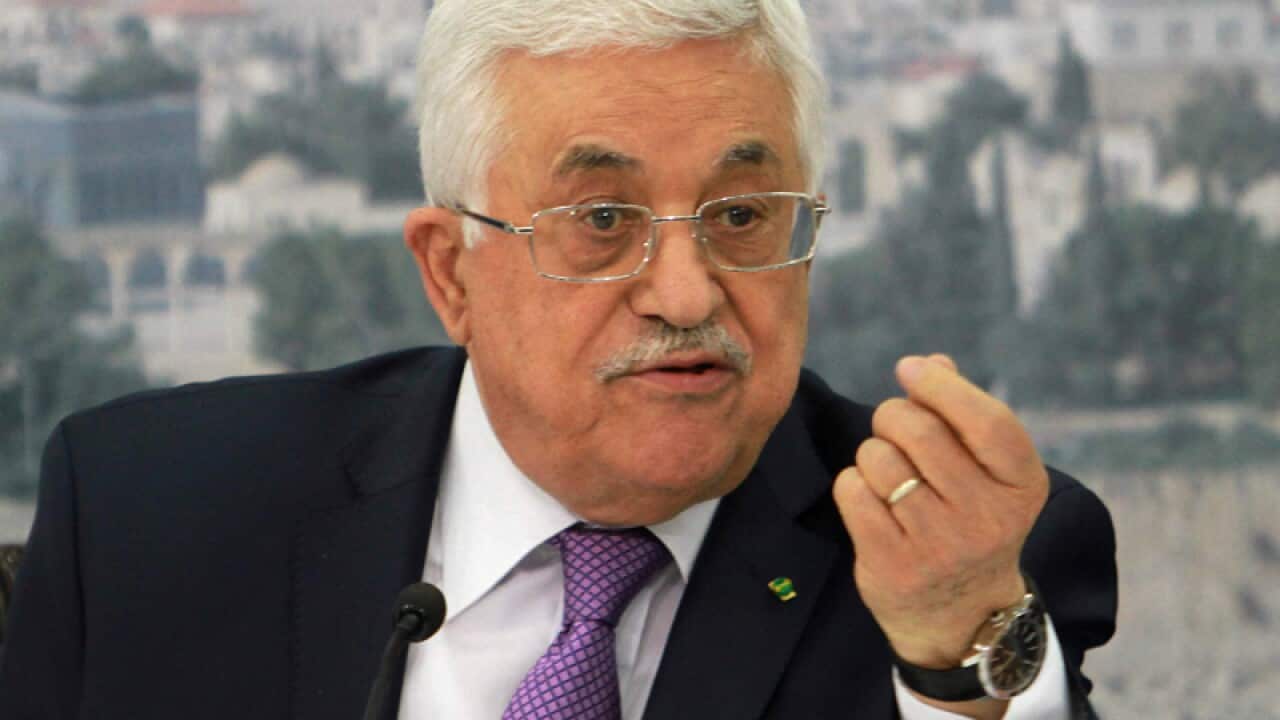 Palestinian President Mahmoud Abbas