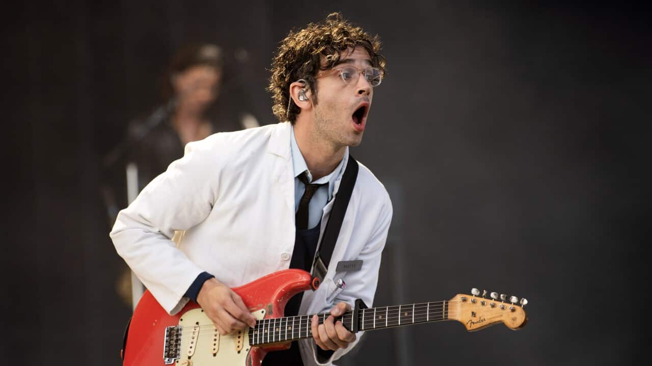 The 1975 frontman Matty Healy