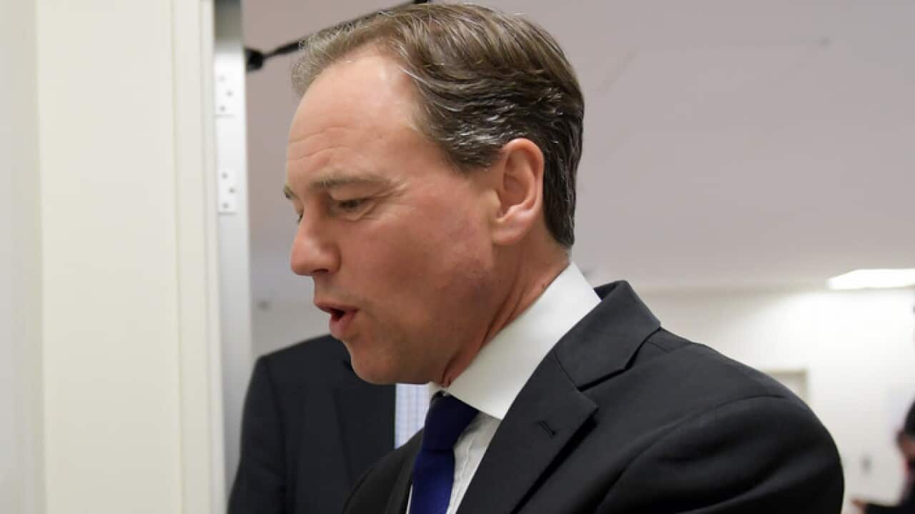 Health Minister Greg Hunt