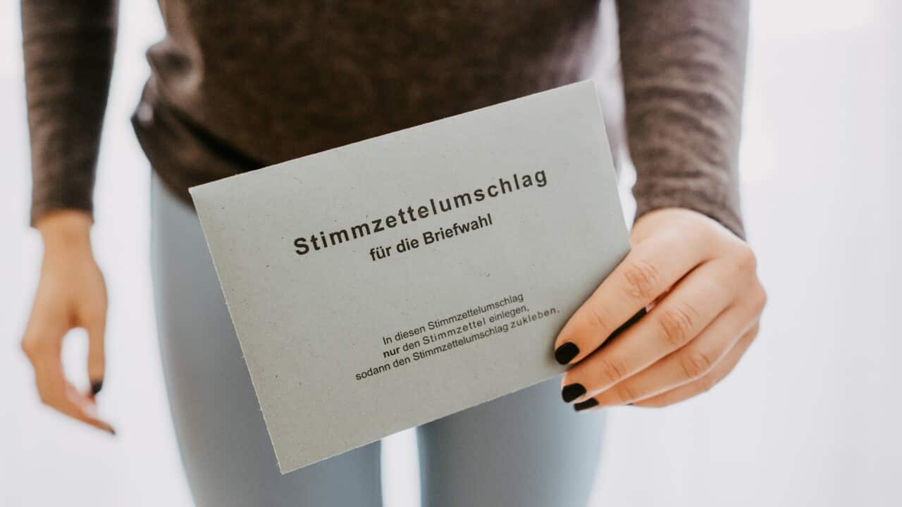 Postal vote for Bundestagswahl in Germany