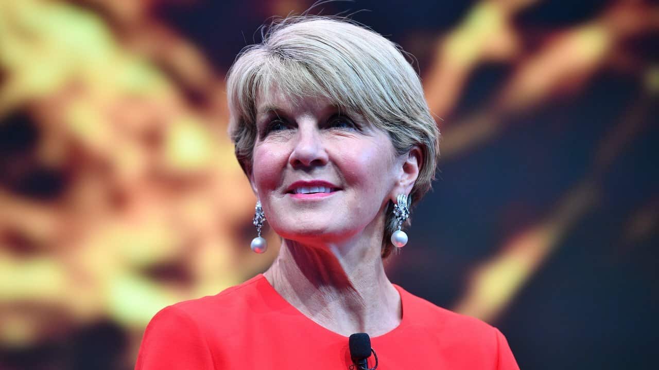 Julie Bishop.