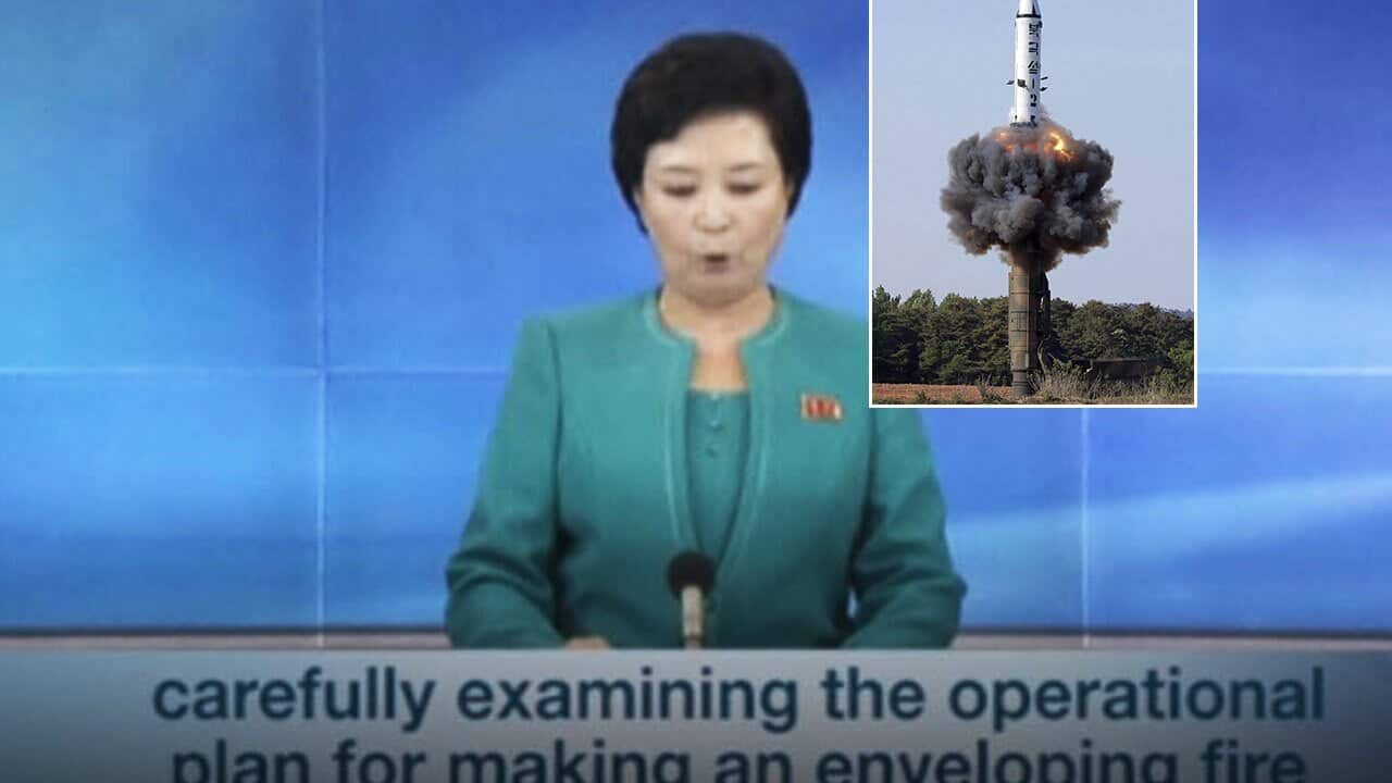 North Korean news has confirmed plans are being considered for a strike on Guam.