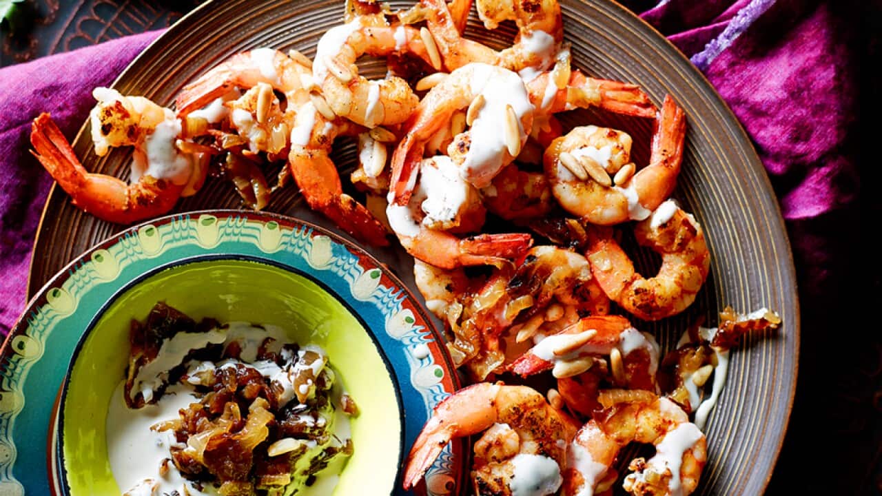 At the table: Lebanese mezza