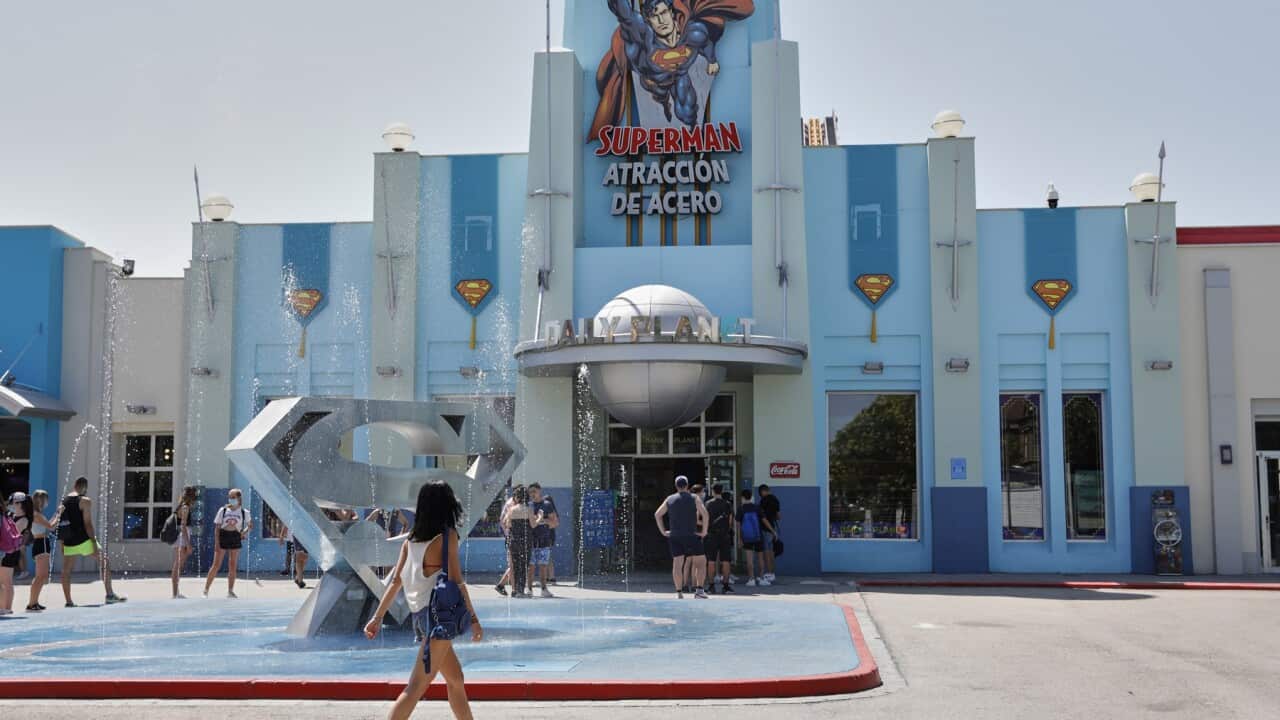 The Warner Theme Park in Madrid, Spain