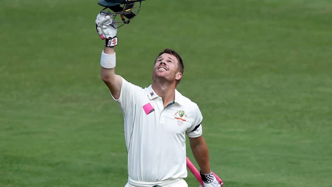 Australian batsman David Warner