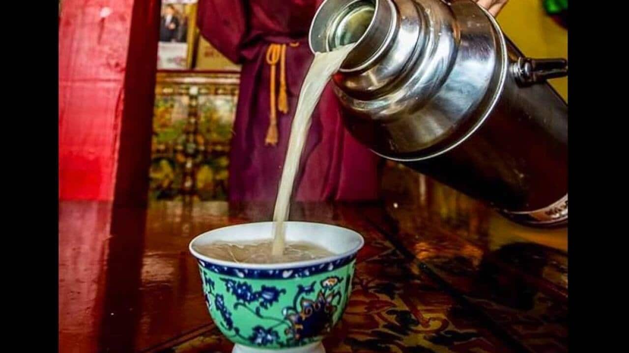 Tibetan yak butter tea