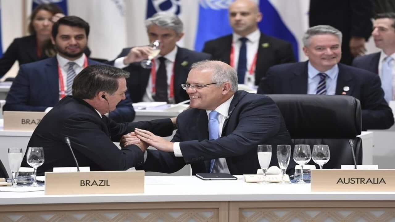 Prime Minister Scott Morrison at the G20 conference