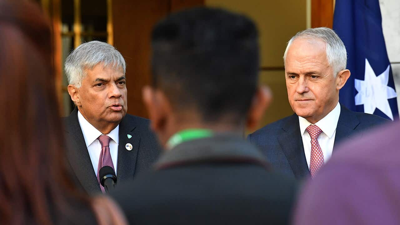 Sri Lanka's Prime Minister Ranil Wickremesinghe