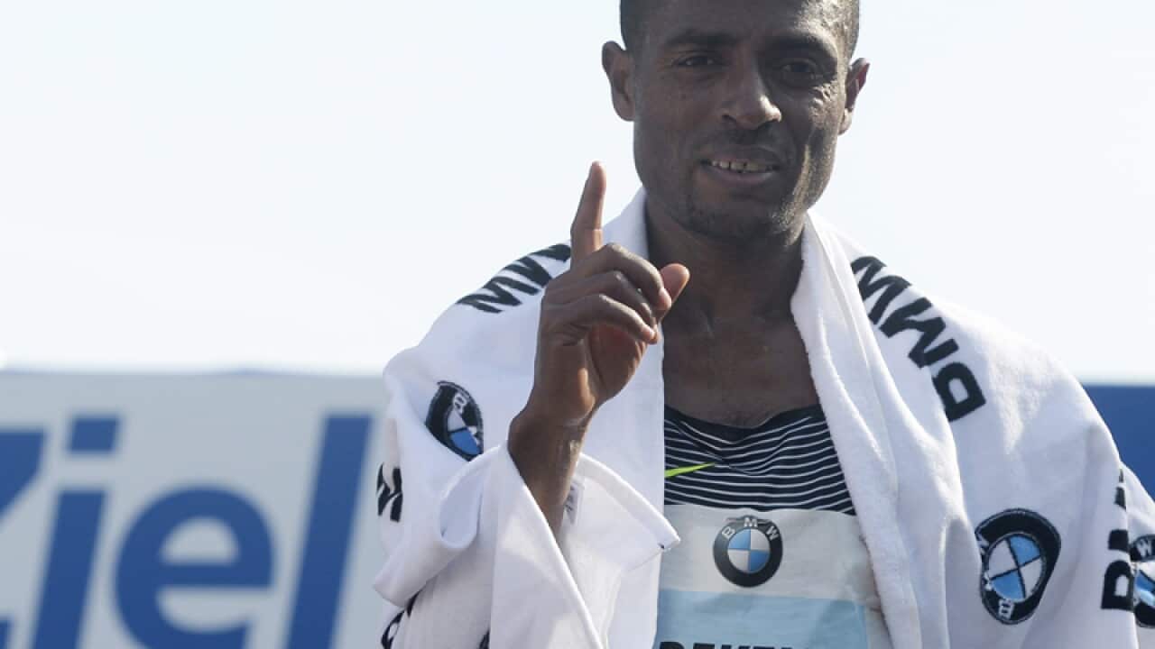 Kenenisa Bekele from Ethiopia
