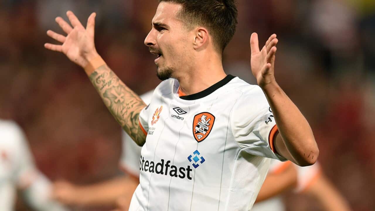 Jamie Maclaren of the Roar