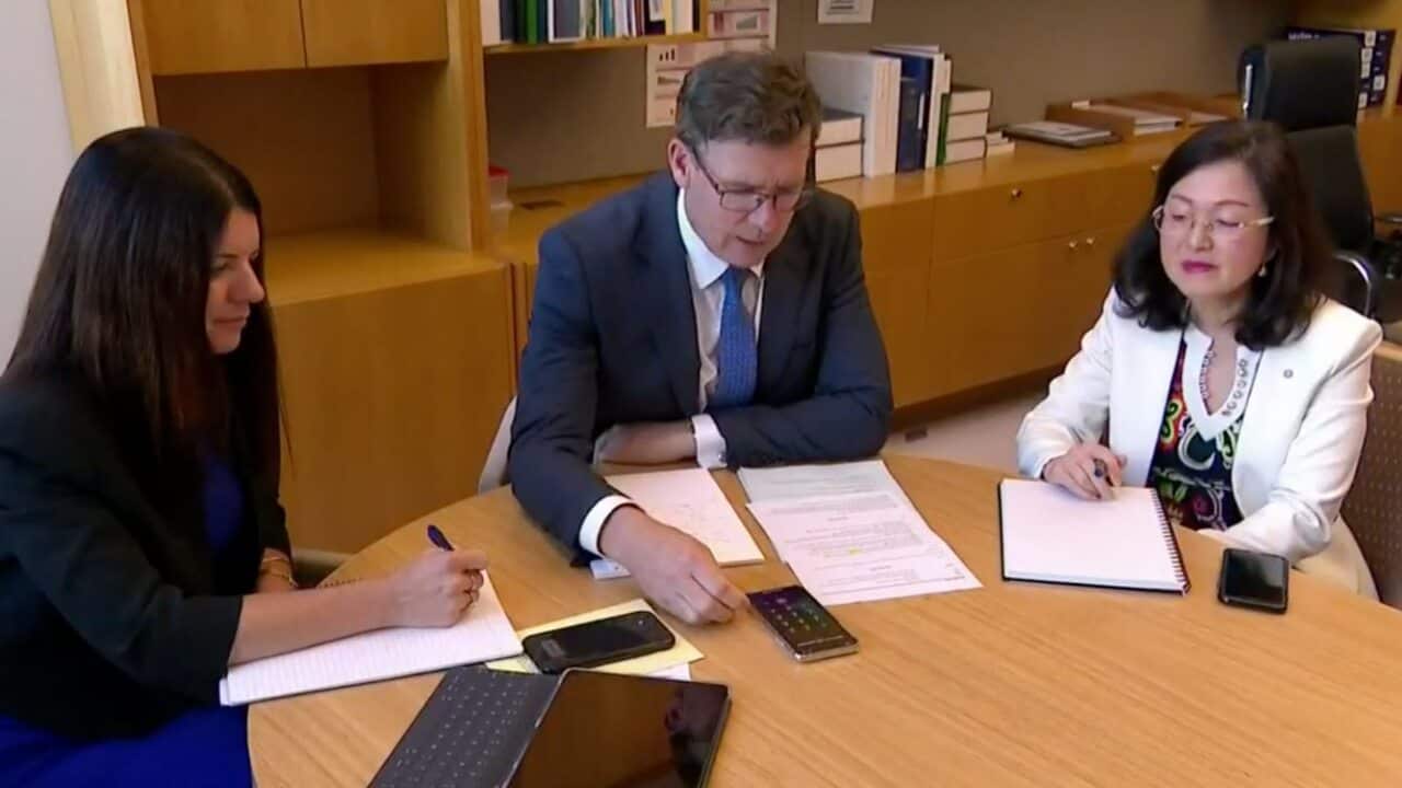 Mr Tudge held the phone teleconference with Chinese Australian community leaders from around the country.