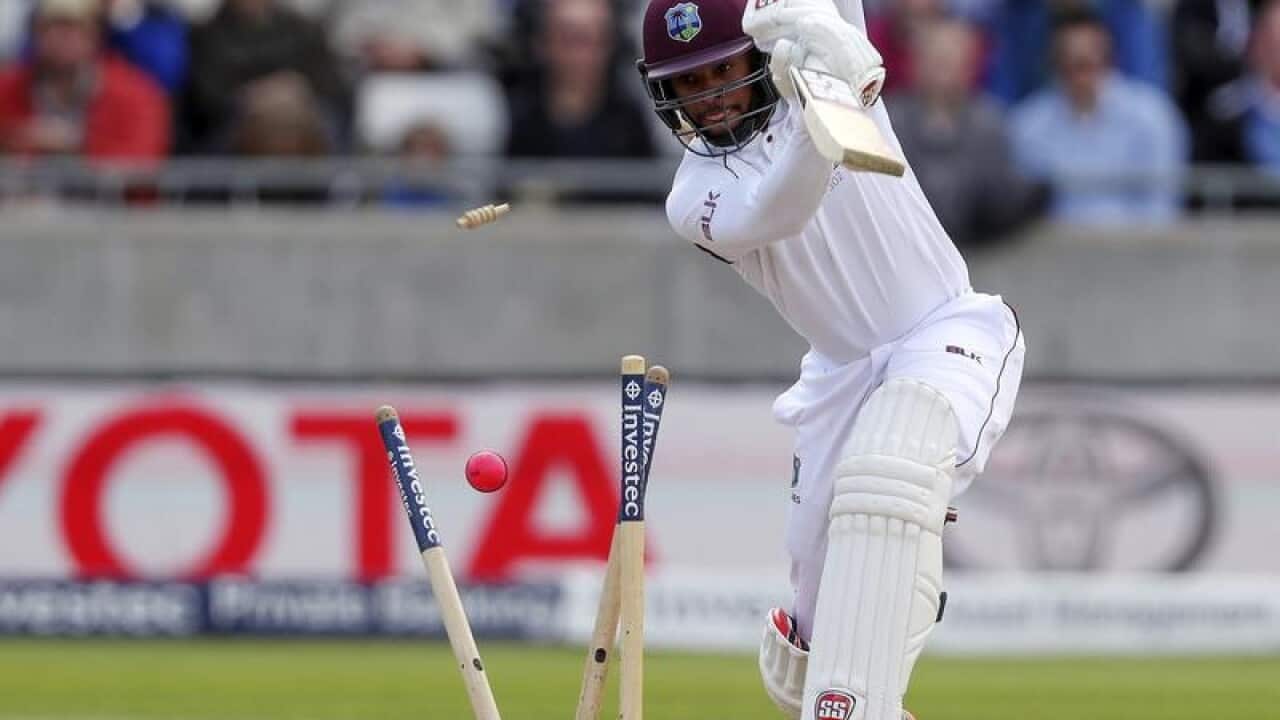West Indies batsman Shai Hope.