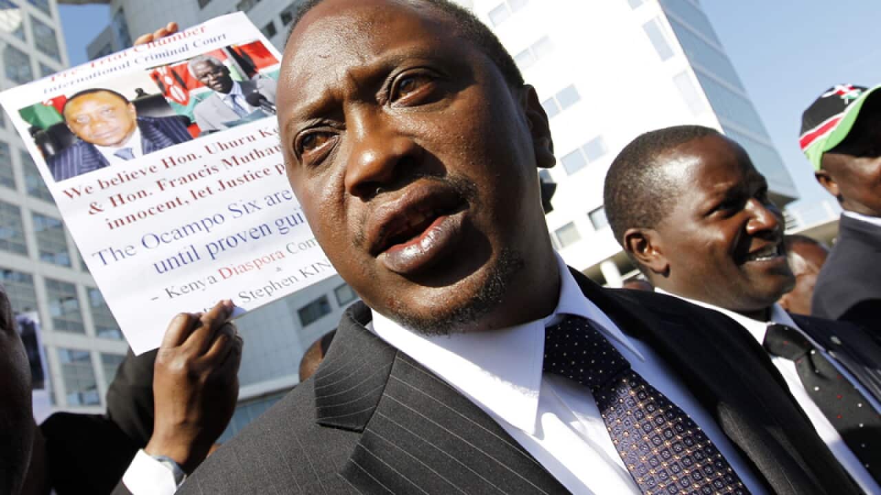 Kenyan President Uhuru Kenyatta