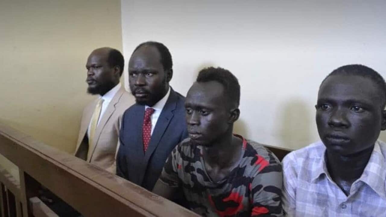 Karbino Wol, Peter Biar and the rest of the prisoners.