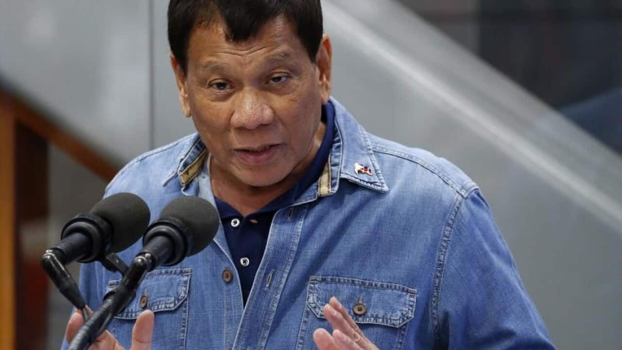 Philippines President Rodrigo Duterte