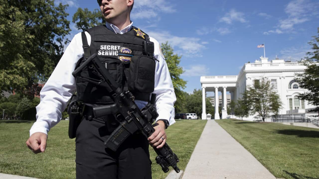 US Secret Service direct members of the news media
