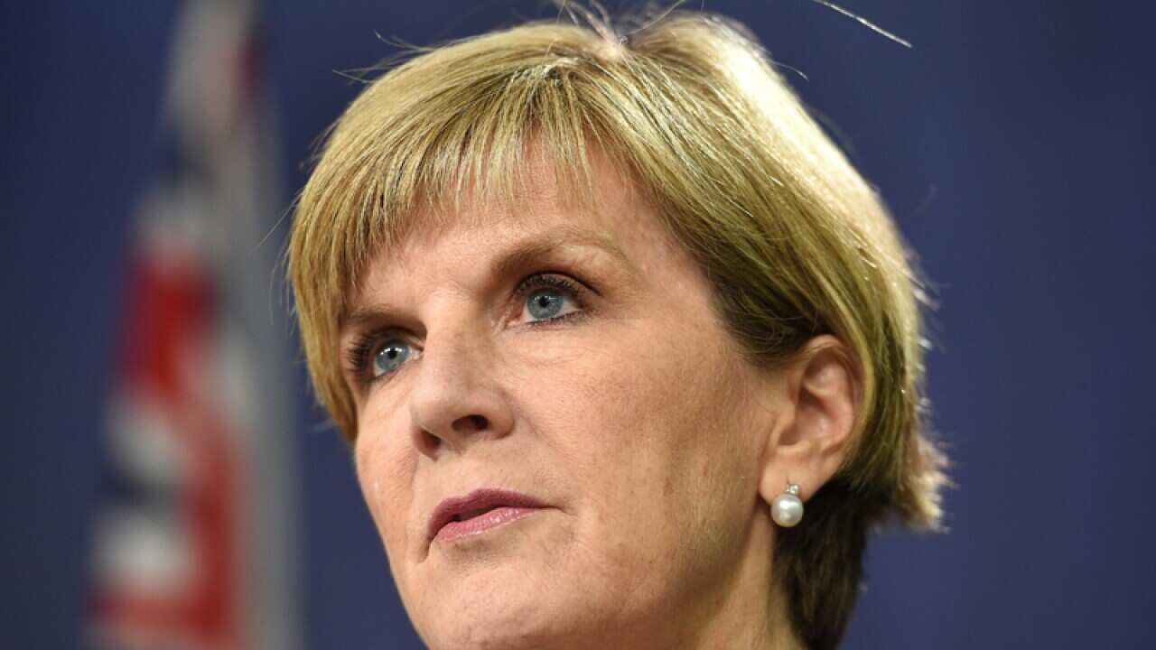Foreign Minister Julie Bishop