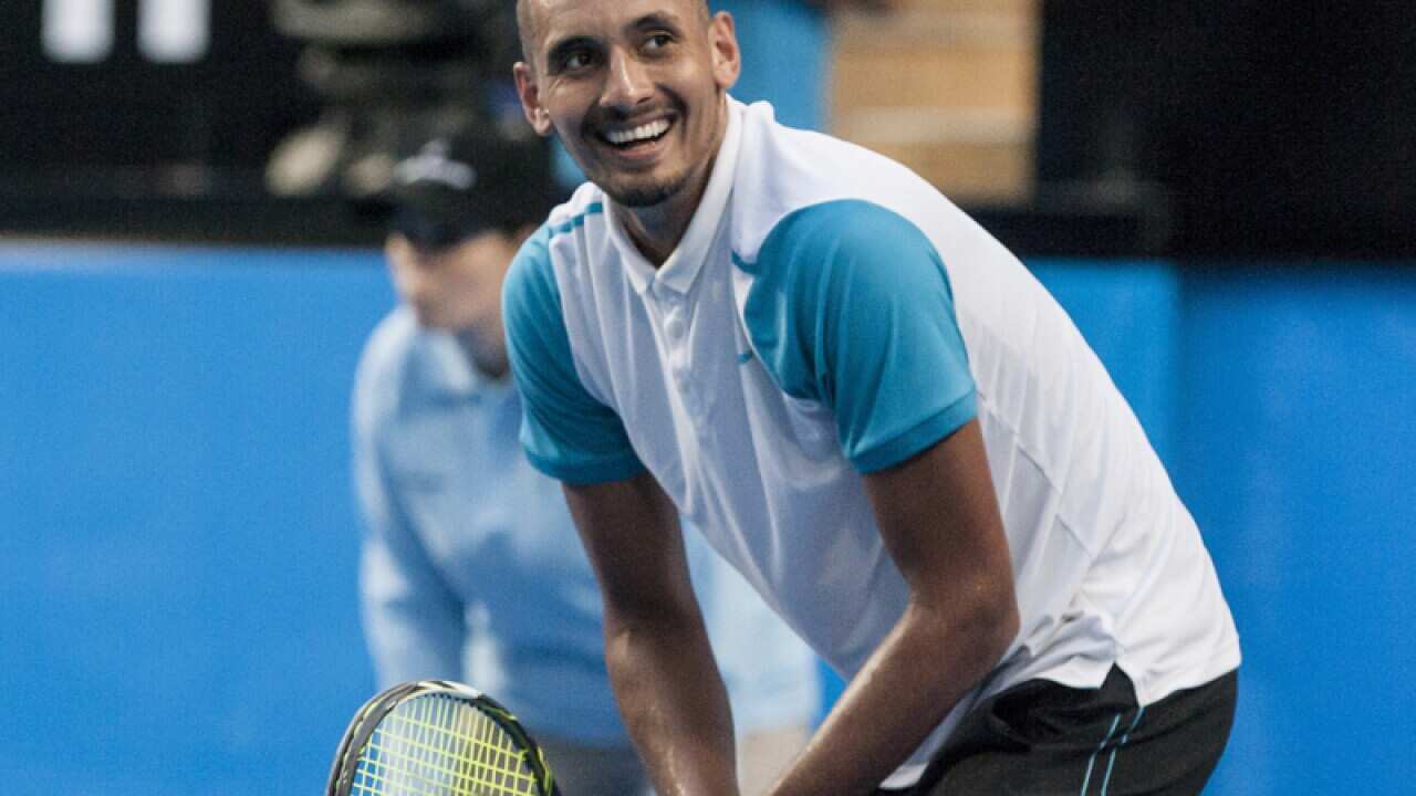 Australian tennis player Nick Kyrgios