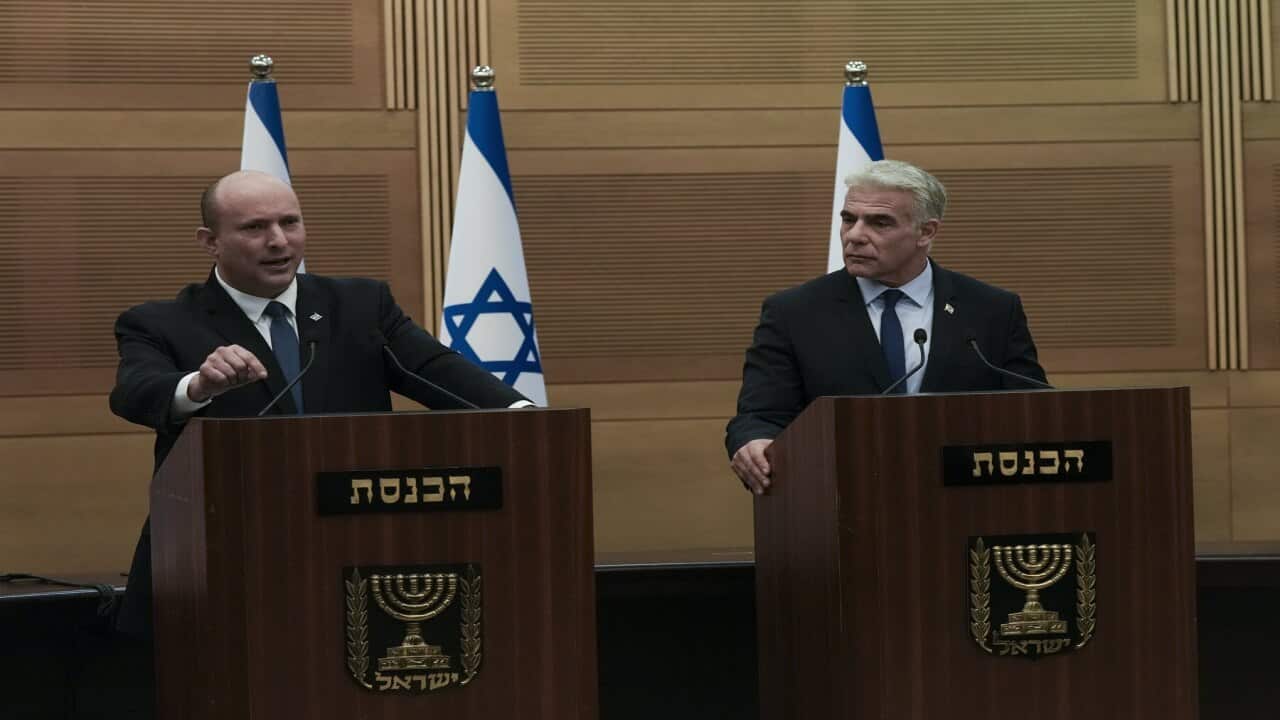 Naftali Bennett and Yair Lapid