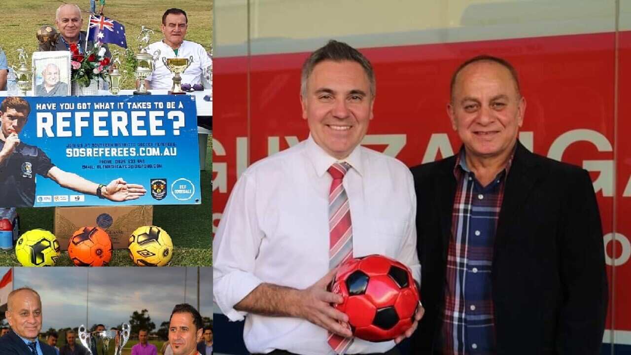 MP Guy Zangari with Captain Saadi Toma