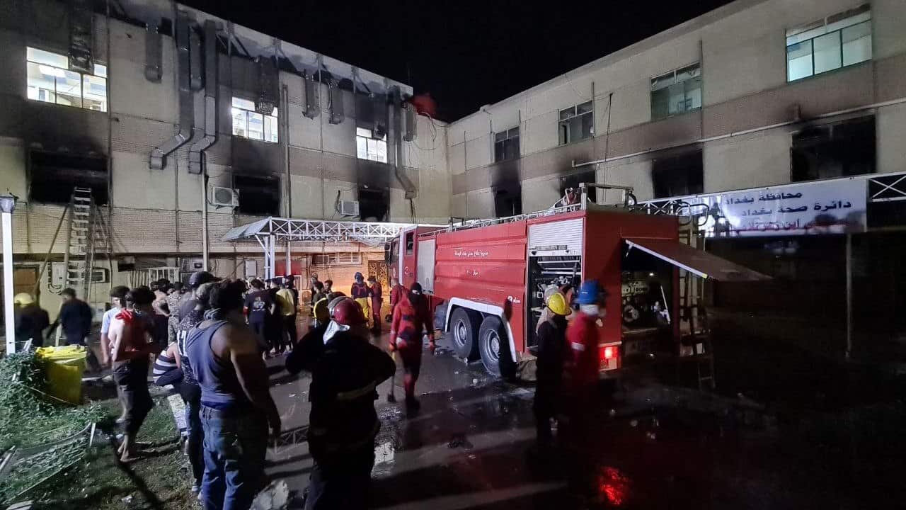 Iraq: Nearly 20 killed in Baghdad hospital fire