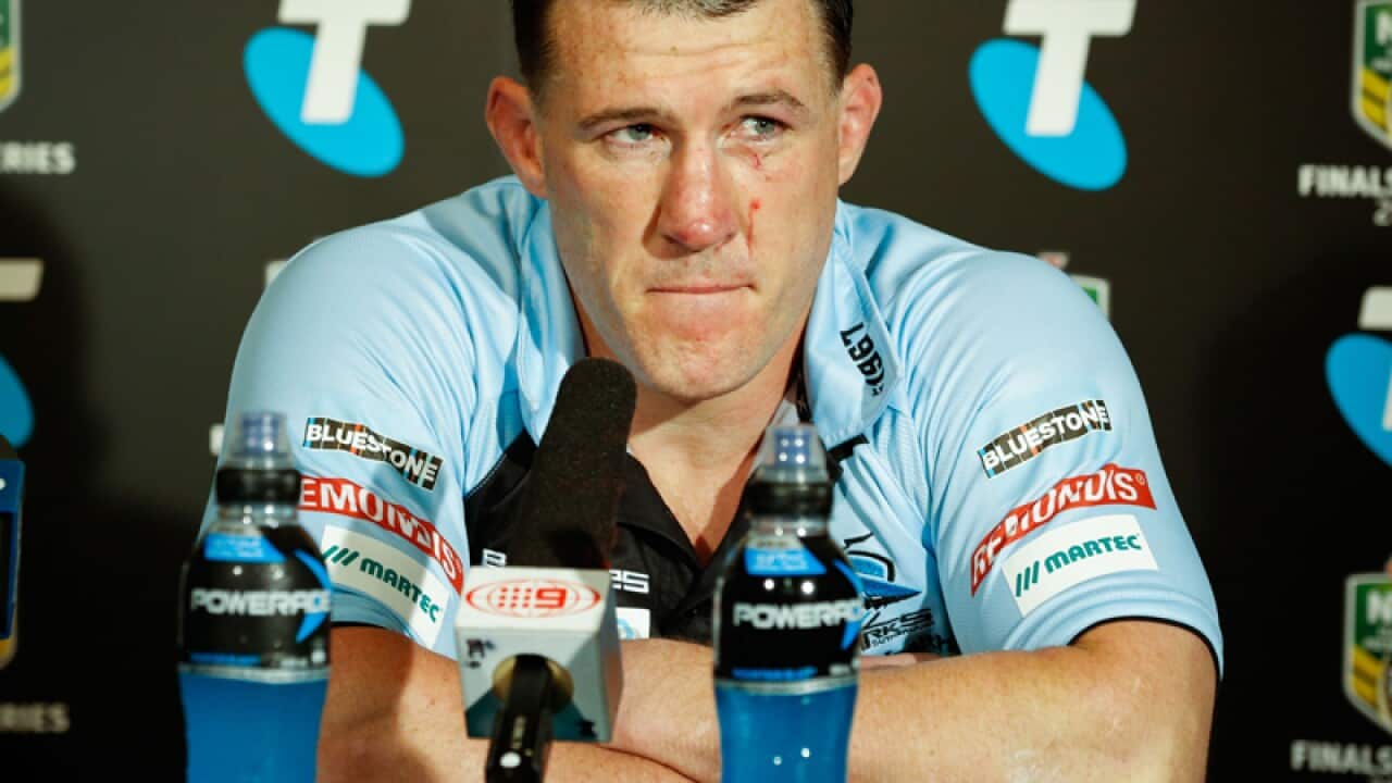 Sharks Captain Paul Gallen