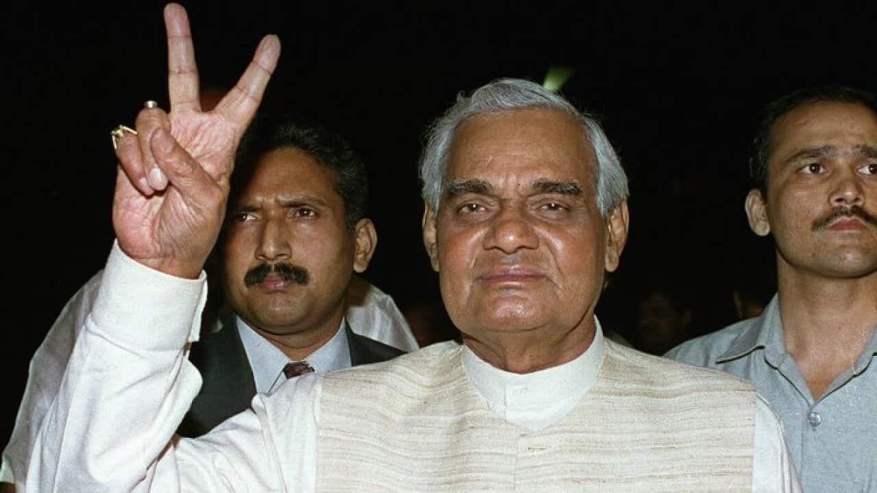 Indian Prime Minister Atal Bihari Vajpayee