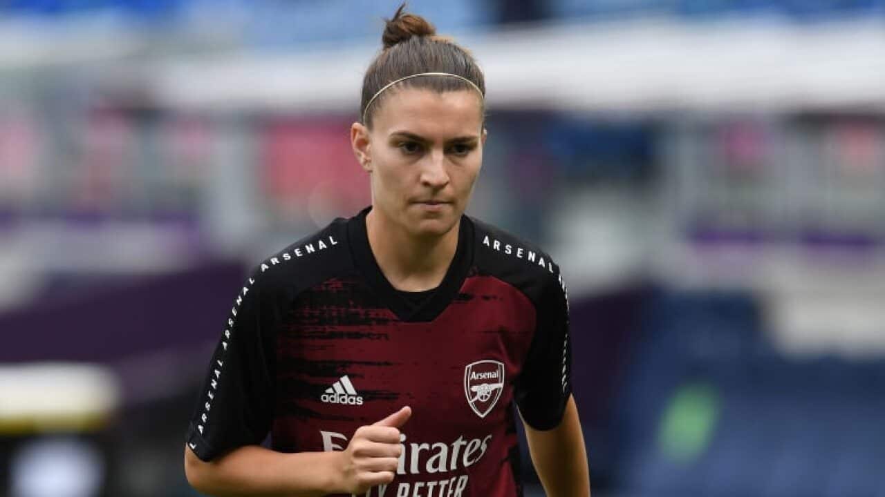 Arsenal Women and Matildas defender Steph Catley