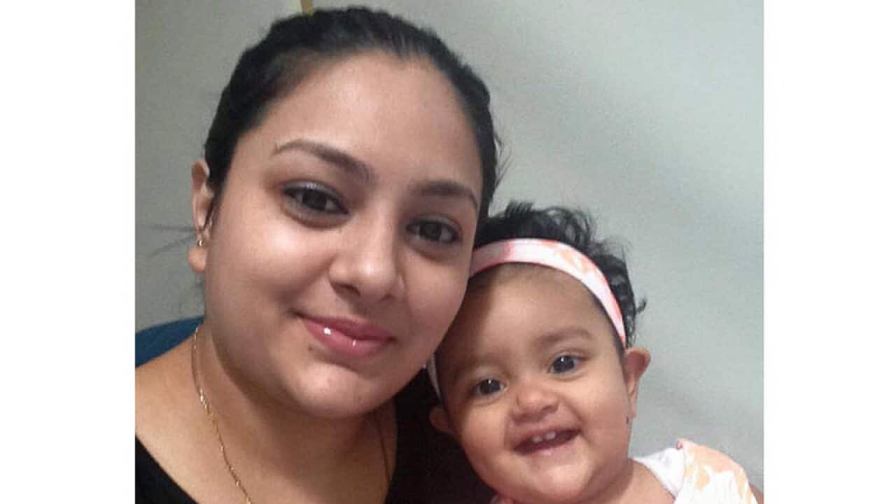 Sofina Nikat and her daughter