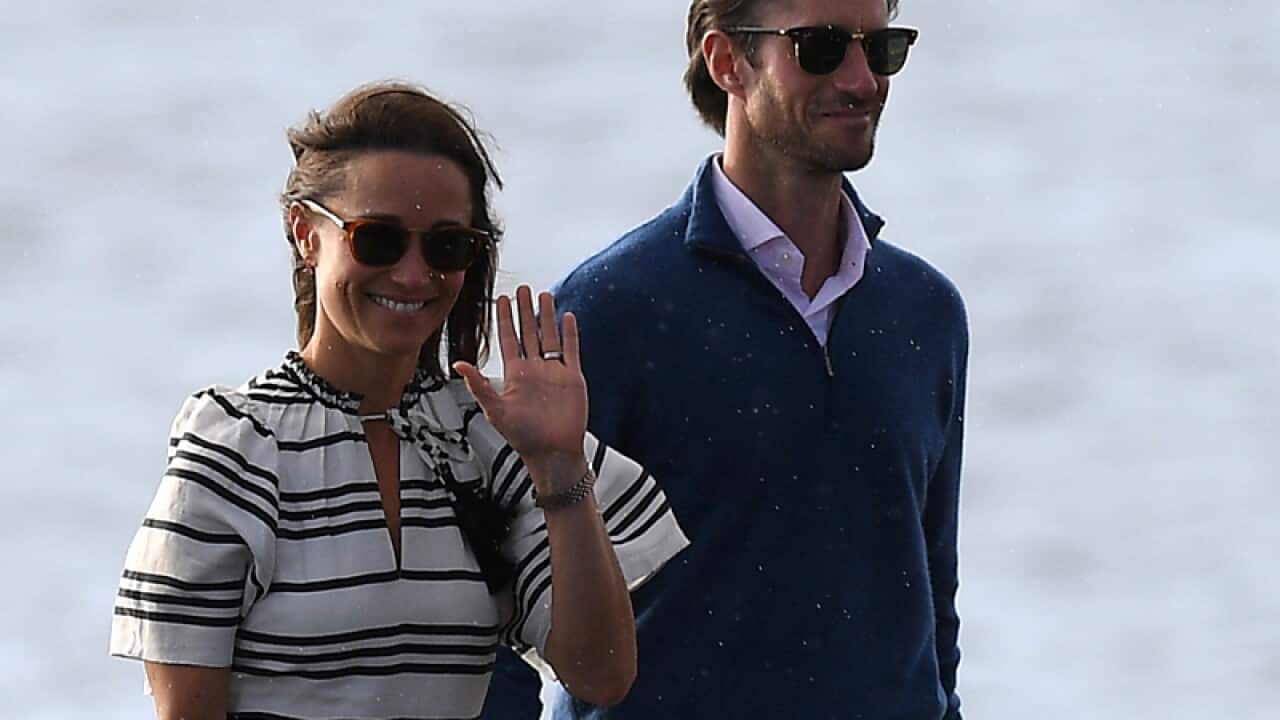 Pippa Middleton and James Matthews at Rose Bay in Sydney