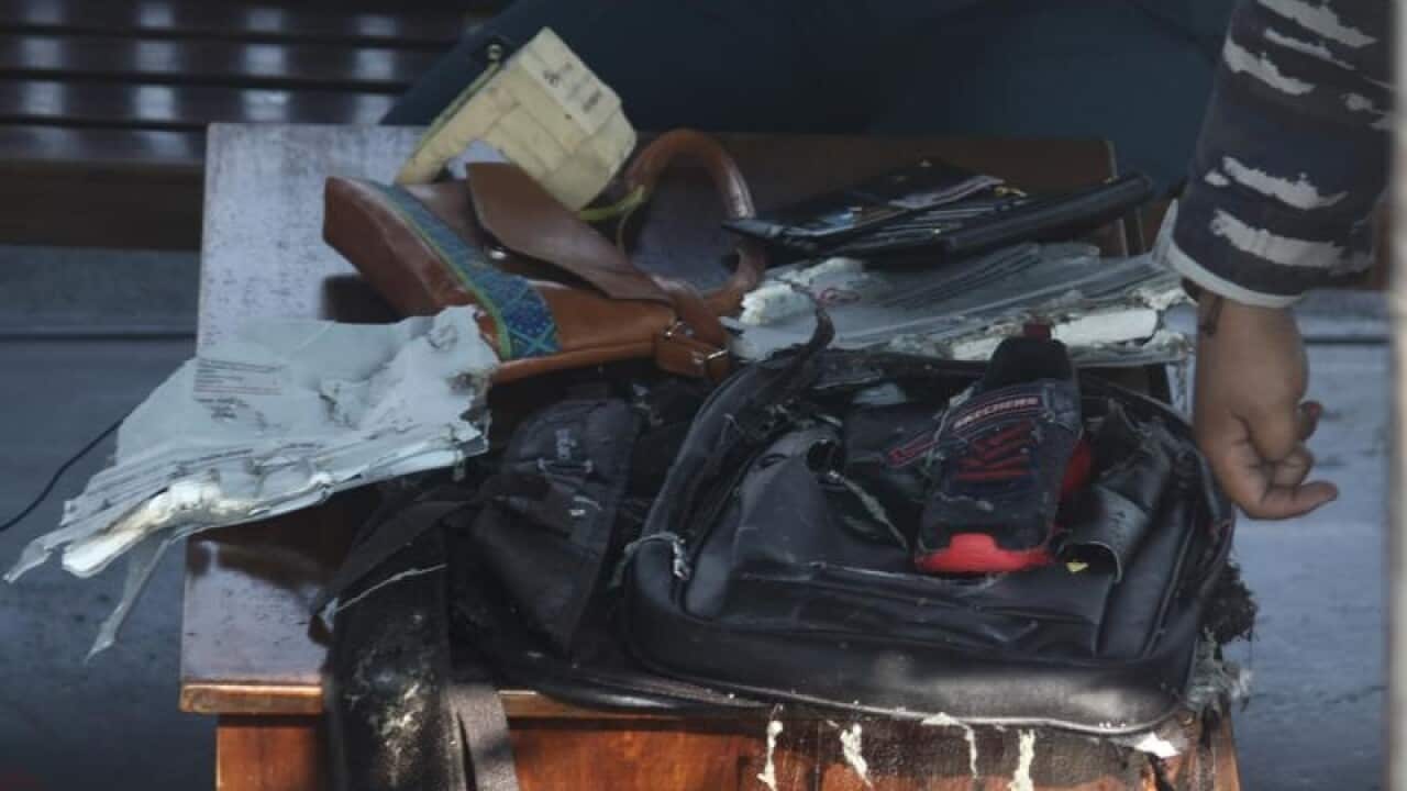 Some of the recovered personal items