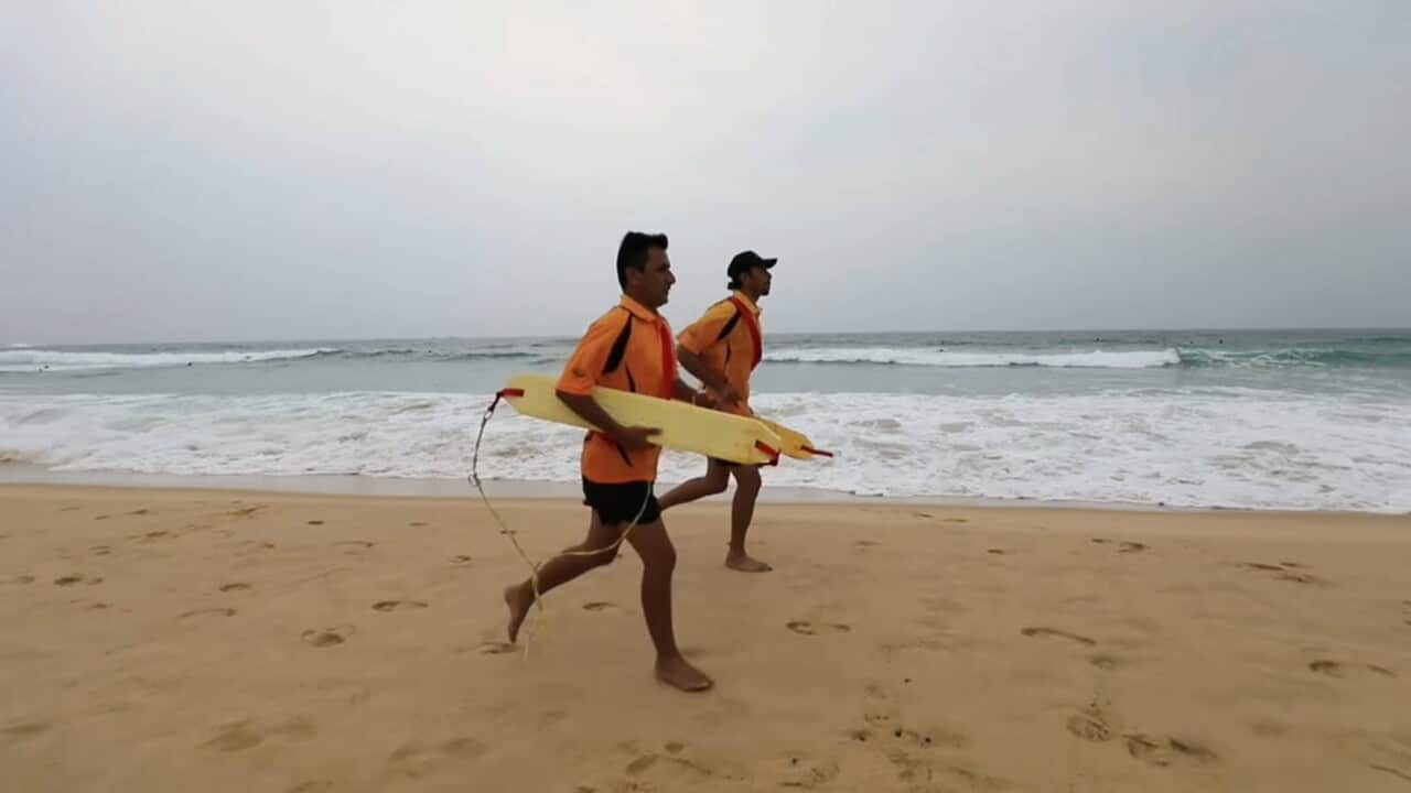 Mohammed Saleh (left) and Hasan Alhabil