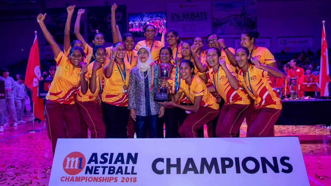Sri Lanka netball team at Asian Championship