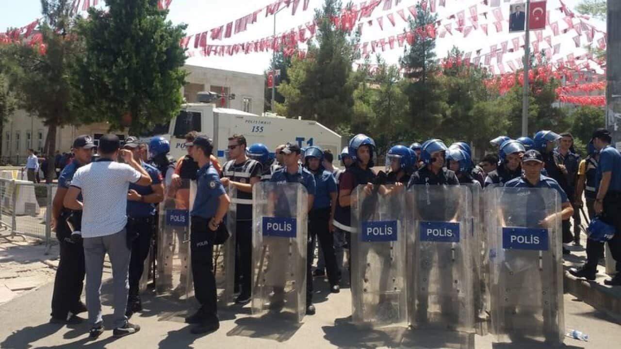 Police in Diyarbakir
