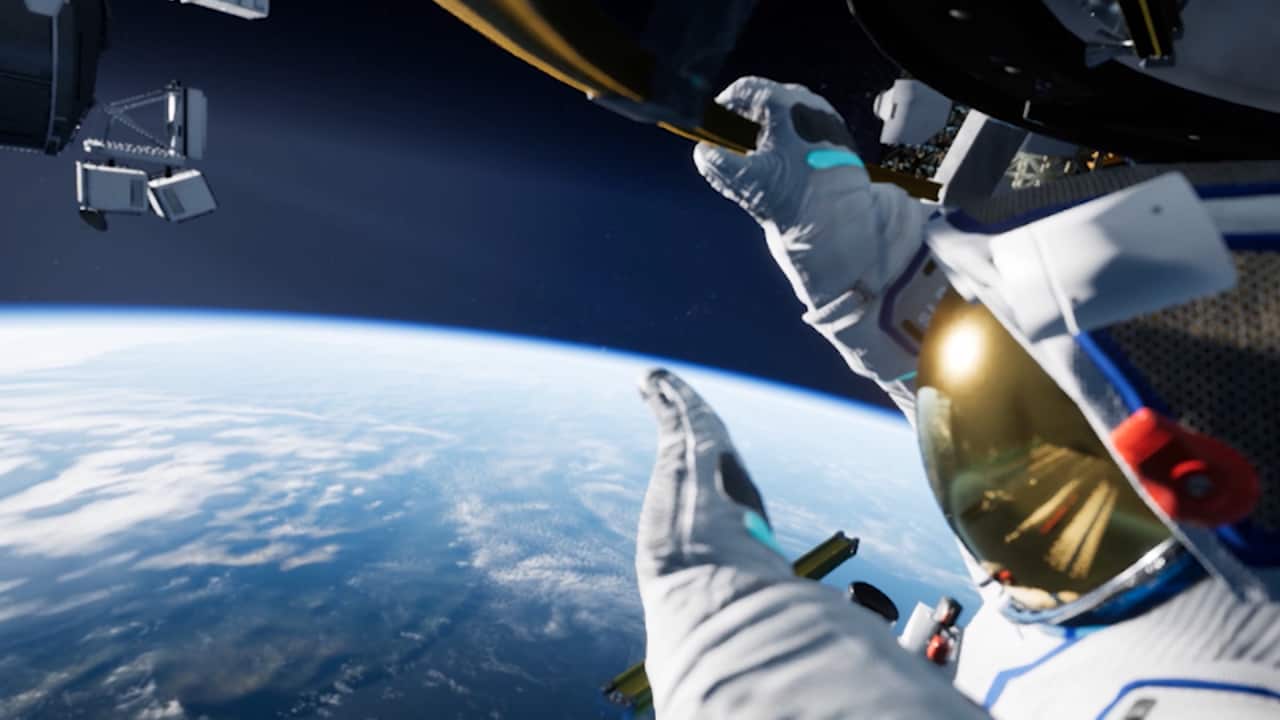 Opaque Space's game Earthlight: Spacewalk