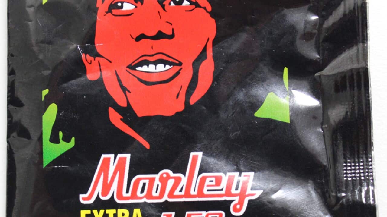Packaging of synthetic drug "Marley"