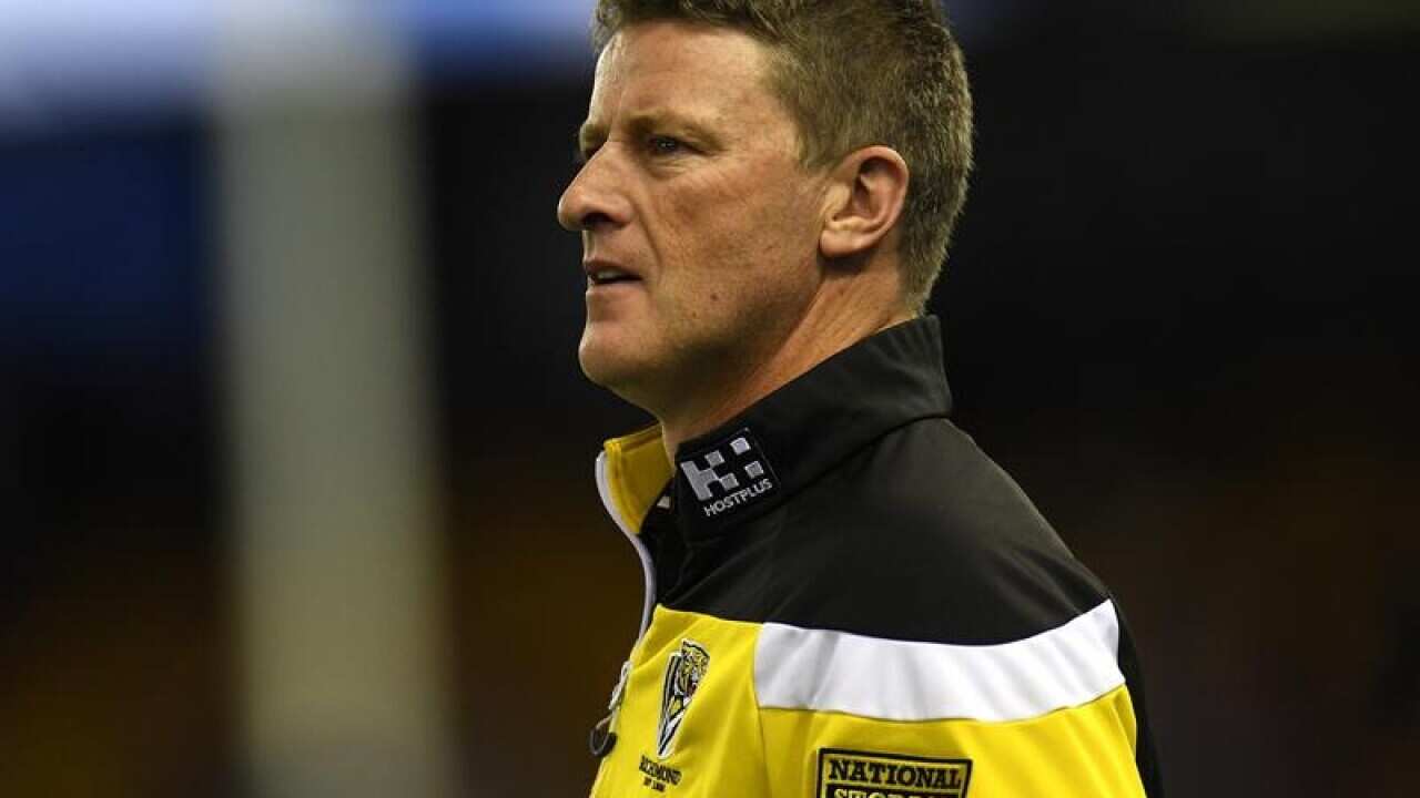 Richmond Tigers coach Damien Hardwick